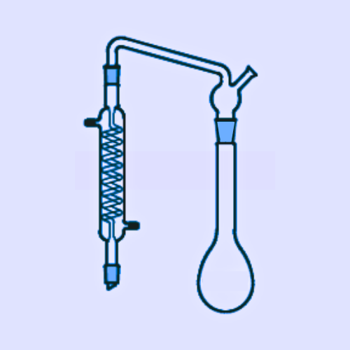 DISTILLING APPARATUS (With Graham Condenser And Interchangeable Joints)