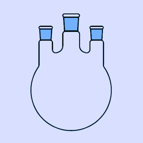ROUND BOTTOM FLASK (3 Neck, Parallel)