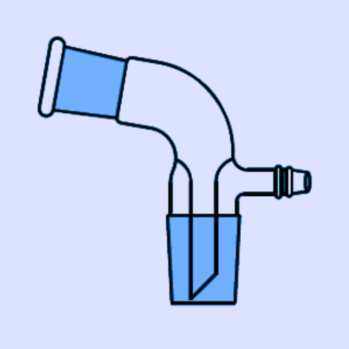 RECEIVER ADAPTERS (Bend or Straight with Vaccum Connection), ASTM SIZE