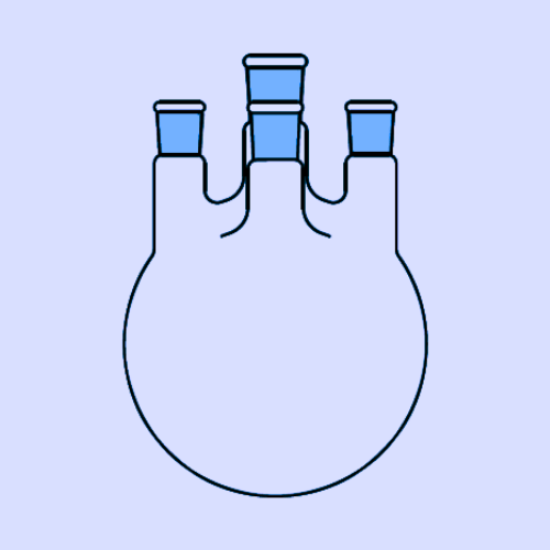 ROUND BOTTOM FLASK (4 Neck, Parallel)