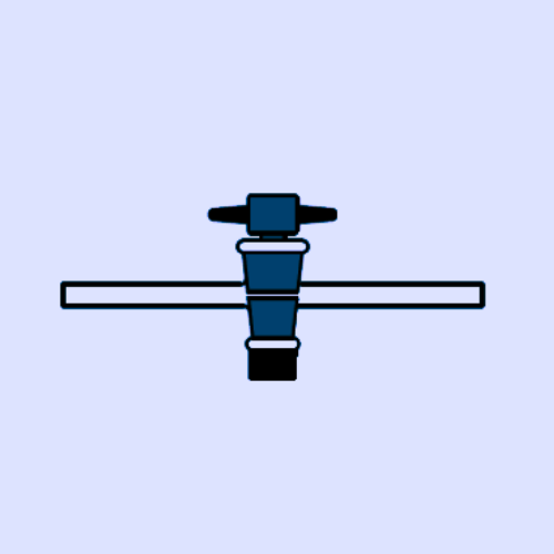 PTFE Key Stopcock, Straight 
