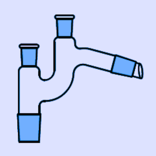 ADAPTERS, CLAISEN HEADS, SLOPING (With Two 14 / 23 Sockets)
