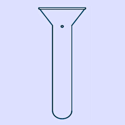 FUNNEL TEST TUBE
