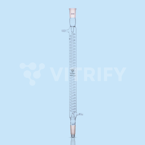 Coil Condenser (With Glass Connector), ASTM SIZE
