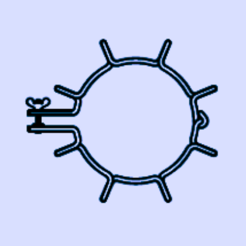 STAINLESS STEEL CLIPS (For Reaction Vessel Flask)