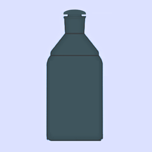 REAGENT BOTTLE (Narrow Mouth With PE Stopper, Amber)