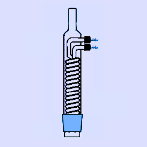 Dimroth Condenser for Soxhlet Apparatus (With Screw Thread Connector)