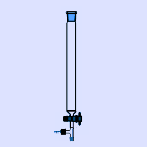 Chromatography Columns (With Frit , PTFE Key Stopcock, Suction Tube, Socket & Cone)