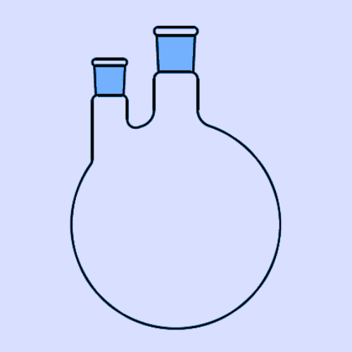 ROUND BOTTOM FLASK (2 Neck, Parallel)
