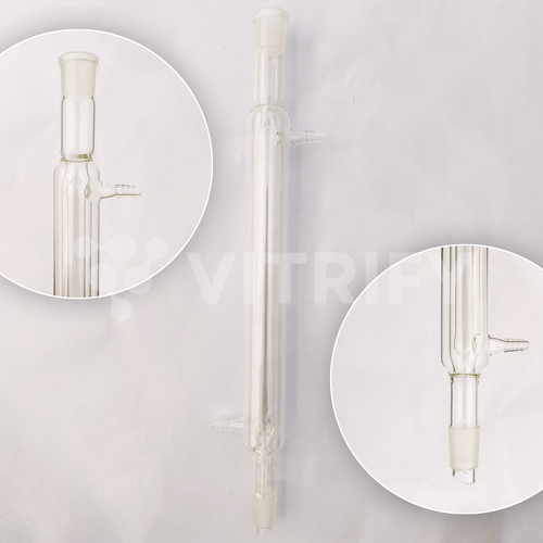 Double Surface Condenser (With Glass Connector)
