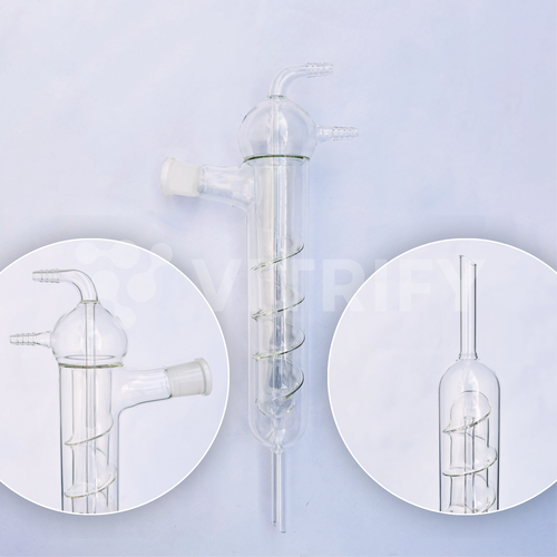 Friedrichs Condenser (With Drip Tip & Glass Connector)