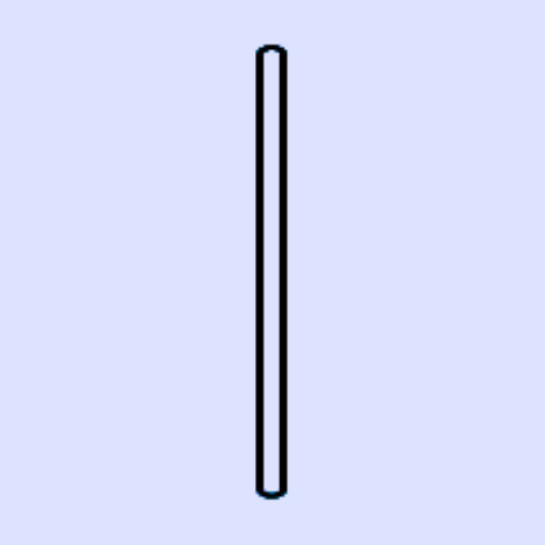 GLASS Stirrer Rod