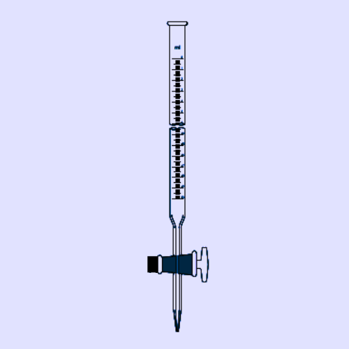 BURETTES (With Glass stopcock, Class B)