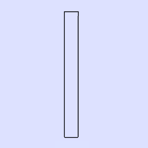 FLAT BOTTOM TEST TUBE (Without Rim)