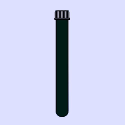 CULTURE TUBES (Round Bottom, With PP Screw Cap & PTFE Liner, Amber)